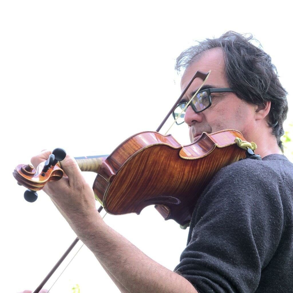Vincent Bernardon, violoniste et président de l'association Le Petit Conservatoire de Brest